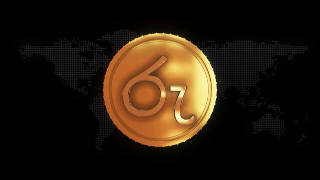 Golden Sri Lankan rupee Currency symbol golden Sri Lankan rupee currency sign
