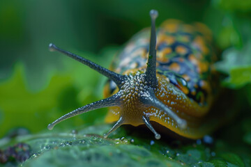Macro photography of various snails.

