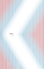 Line technology background. Stripe wave pattern design