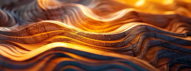 A textured cloth background with swirling lines of light and shadow, resembling a topographic map of different weaves.