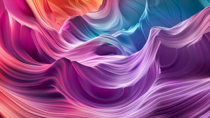 Fototapeta premium Abstract Nature Background in Pink, Purple, and Teal