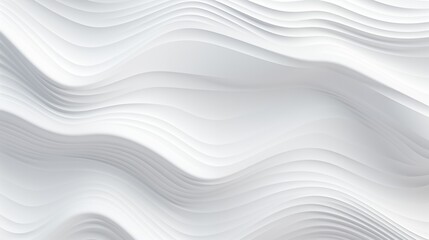 Abstract Monochromatic Wave Pattern for Modern Background Design