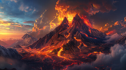The mountain is on fire, Generative AI