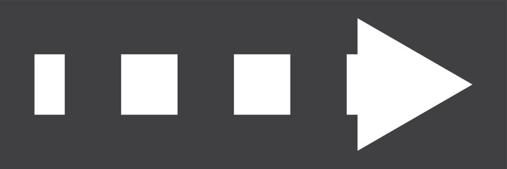 white arrow icon, white arrow isolated on white,arrow icon for your additional design needs, web app symbol direction. on black background. 7891