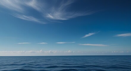 Fototapeta premium clouds over the sea