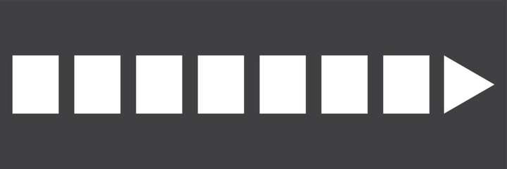 white arrow icon on white background. flat style. white arrow icon for your web site design, logo, app, UI. arrow symbol. arrow sign. 7891