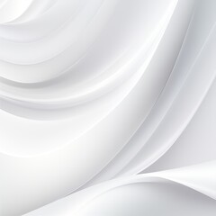 Elegant and Luxurious Smooth White Silk Fabric Texture