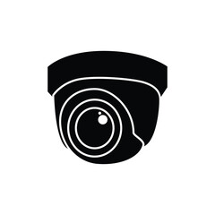 CCTV icon simple design white background