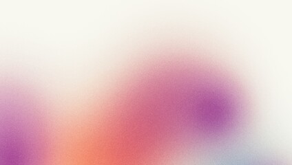 pastel white purple pink , grainy noise grungy spray texture color gradient rough abstract retro vibe background shine bright light and glow , template empty space