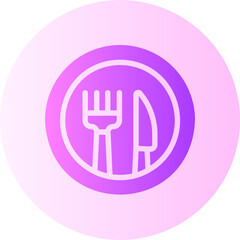 food gradient icon