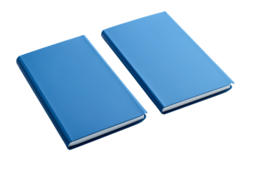 Twin Cerulean Chronicles. On a White or Clear Surface PNG Transparent Background.