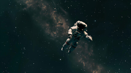 Obraz na płótnie Canvas Astronaut in the stars, Space, Universe, Interstellar