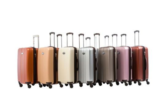 Rainbow Carousel of Traveling Tales. On a White or Clear Surface PNG Transparent Background.