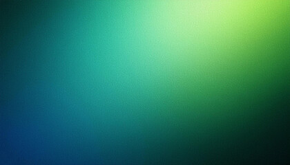 Obraz premium Green and blue gradient trendy blur background , chroma grainy noise gradient, colourful background, liquid chameleon effect. Decoration and design. Gradient wallpaper