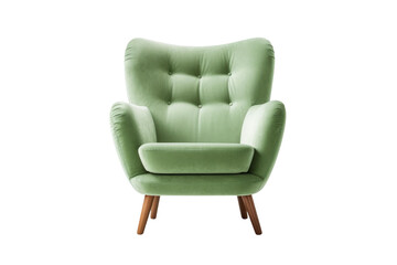 The Enchanted Forest Chair. On a White or Clear Surface PNG Transparent Background.