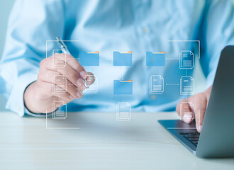 Document management systems (DMS), online document databases, and digital file storage systems or...