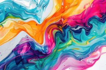 Alcohol ink colors translucent. Abstract multicolored marble texture background. Design wrapping paper, wallpaper.