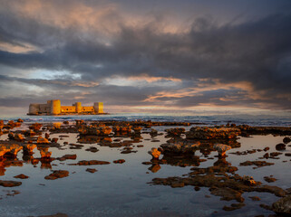 The maiden's castle (Kiz Kalesi) Mersin, Turkey