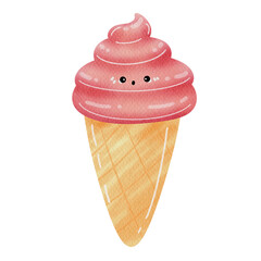 strawberry ice cream