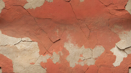 Stone Wall Texture. Brick Wall Background. Rough Stone Surface. Ancient Brickwork. Weathered Vintage Old Masonry Rustic Aged Architecture Pattern Urban Red