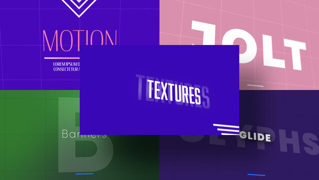 3D Decibel Text Levels | Animated Titles with Control Panels