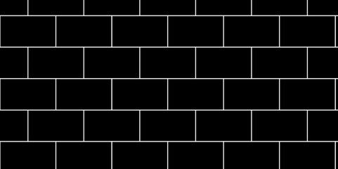 Naklejka premium Black brick wall background. Brick wall background. Black or dark gray pattern grainy concrete wall stone texture background. 