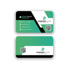 Corporate Creative and Modern Stylish Professional Business card template design 