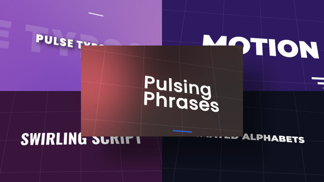 3D Echo Text Animation | Animated Titles with Control Panels
