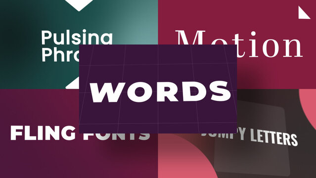 3D Essence Text Layers | Animated Titles with Control Panels