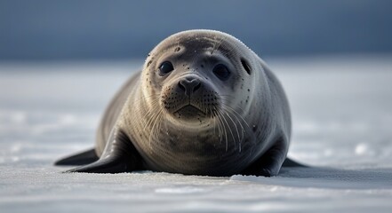 seal on the beach