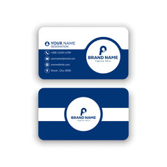 Corporate Creative and Modern Stylish Professional Business card template design 