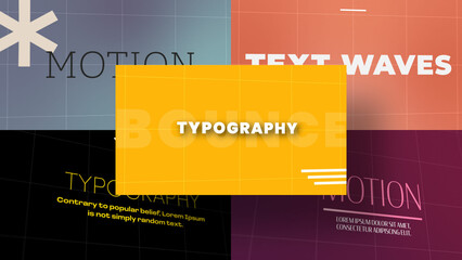 3D Floating Islands Text | Animated Titles with Control Panels