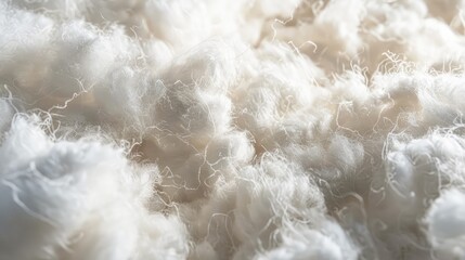 proffesional photo of cotton fiber