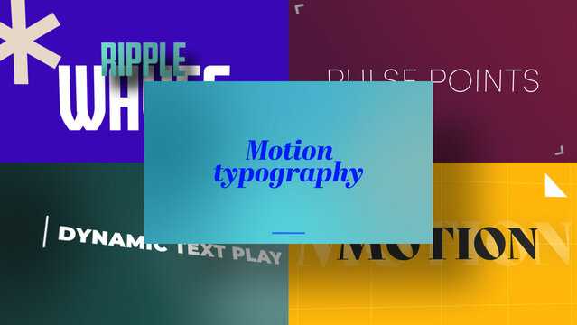 3D Integrated Text Mechanics | Animated Titles with Control Panels