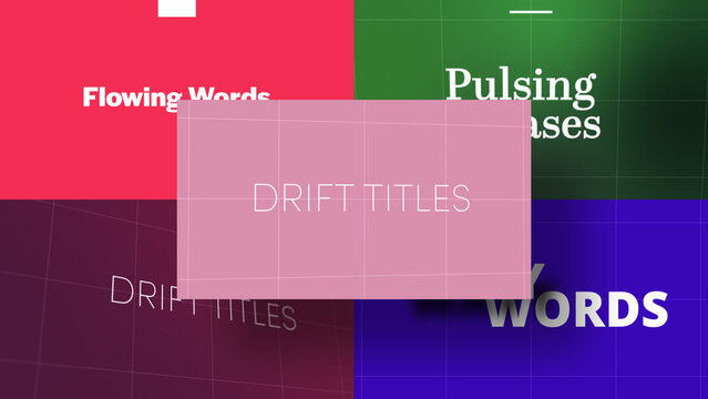 3D Interstellar Text Journey | Animated Titles with Control Panels