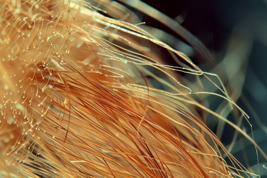 Microscopic Examination of Human Hair Texture and Structure