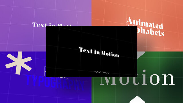 3D Orbital Text Orbit | Animated Titles with Control Panels