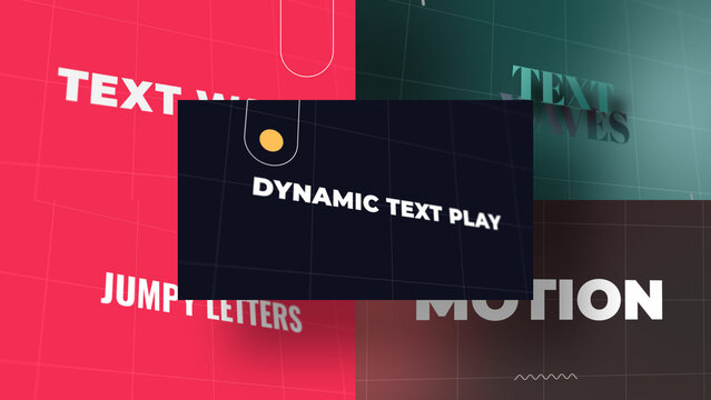 3D Prism Text Reflections | Animated Titles with Control Panels