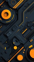 Technology innovation abstract background
