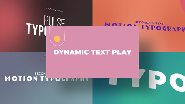 3D Silence Text Captures | Animated Titles with Control Panels