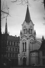 Fototapeta premium Church of Our Lady of Sorrows in Riga