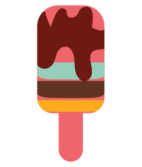Ice-cream Elements and Craft Design.