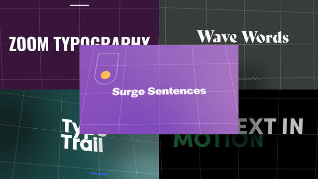 3D Text Hover Effects | Animated Titles with Control Panels