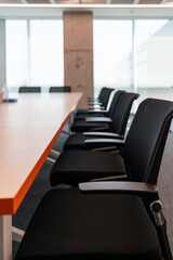 Business meeting room or Board room interiors.