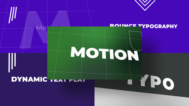 3D Universal Type Set | Animated Titles with Control Panels