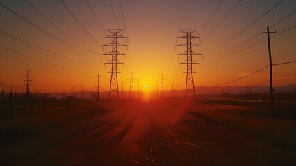 Background on electric energy voltage current and renewable grid transmission and distribution . Concept Electric Energy, Voltage, Current, Renewable Grid, Transmission & Distribution