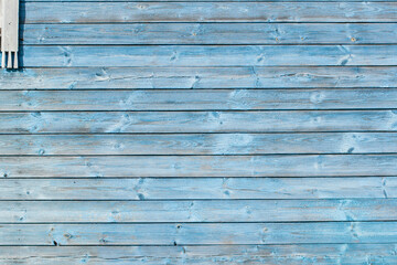 Obraz premium Background of blue old wood panels