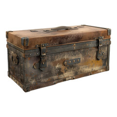 Photo of toolbox isolated on transparent background