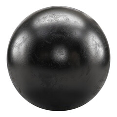 Photo of weight ball isolated on transparent background