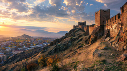 Beautiful view of old fortress